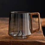 Wood Handle Glass Cup - Image 3