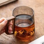 Wood Handle Glass Cup - Image 4